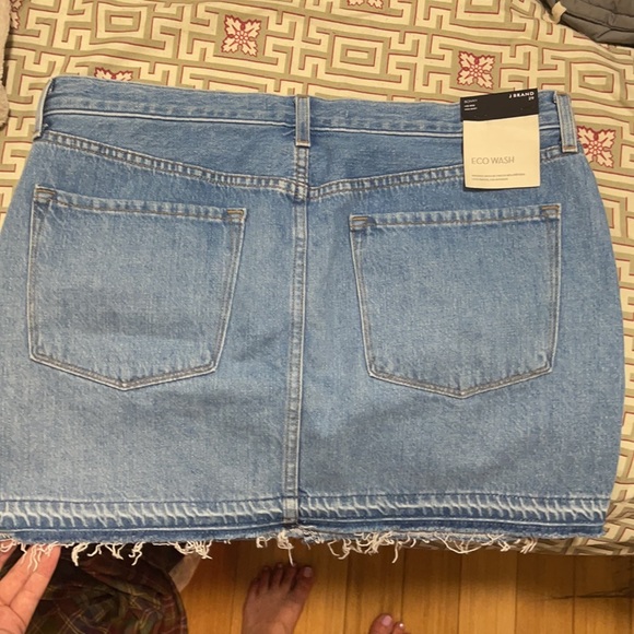 NWT J Brand denim mini skirt - Picture 2 of 3